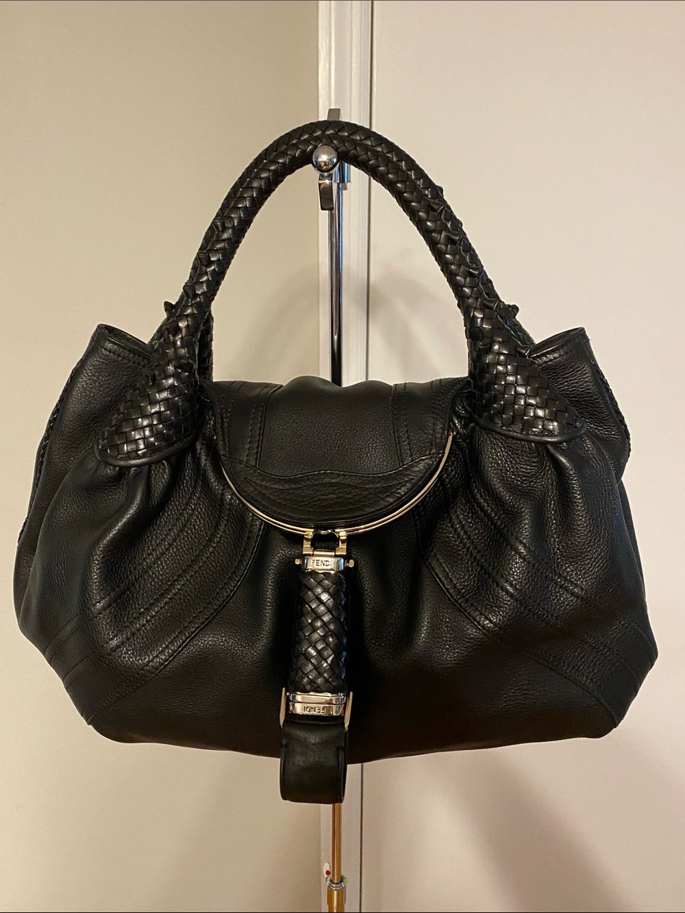 Fendi Leather Spy Bag